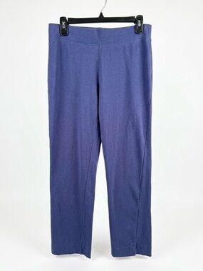 JCrew Factory Cotton Straight Leg Yoga Pant Antique Navy Minimalist Size‎ Small